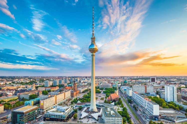 Berlin TV Tower in Germany
