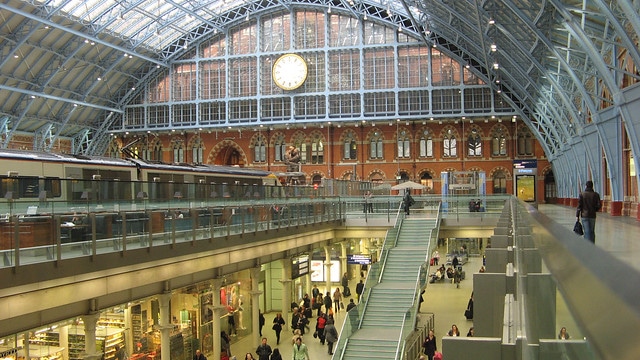 St. Pancras Station in England