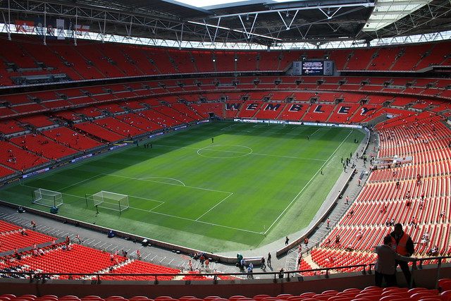 Wembley Stadium in England