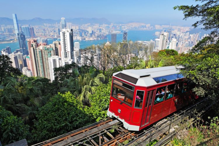 Peak-tram Funicular in China