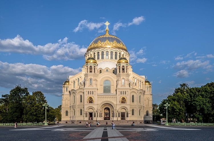 St. Nicholas' Naval Cathedral in Russia