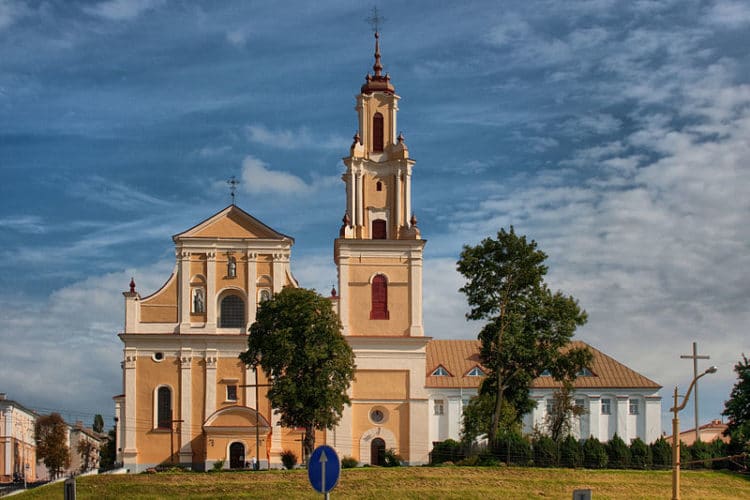 Bernardinians church and monastery - sights of Grodno