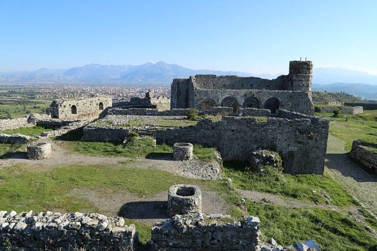 Rozafa Fortress in Albania