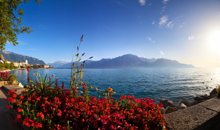 Lake Geneva - Sights of Lausanne