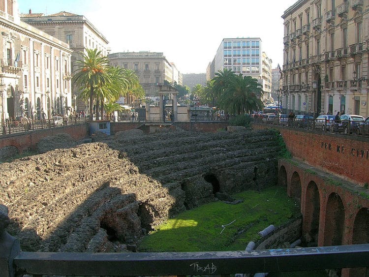 Roman Amphitheater - Attractions of Catania