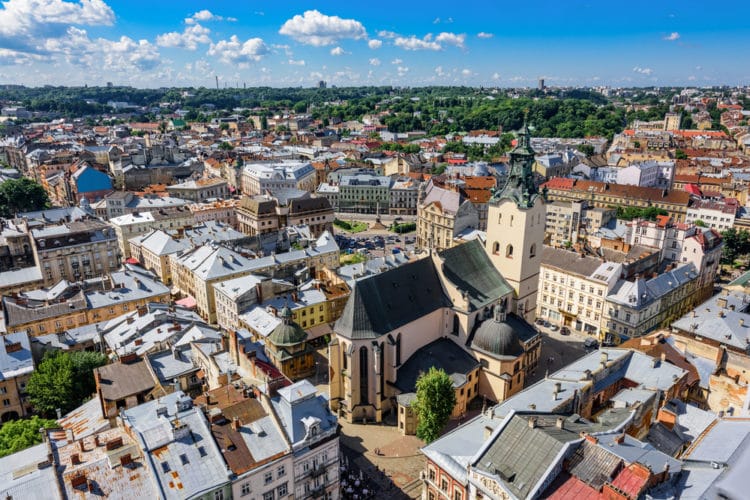 Latin Cathedral - Sights of Lviv