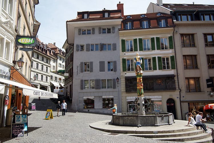 Piazza Palou - Sights of Lausanne