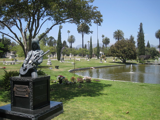 Hollywood Forever Cemetery in the USA