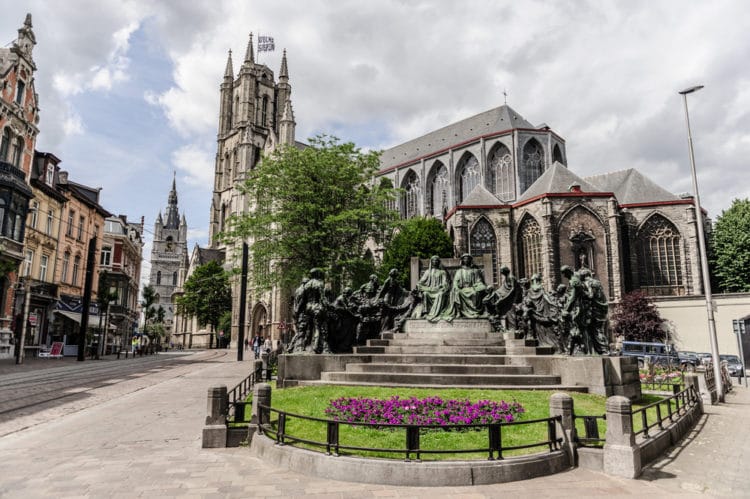 St. Bavon's Cathedral - Ghent landmarks