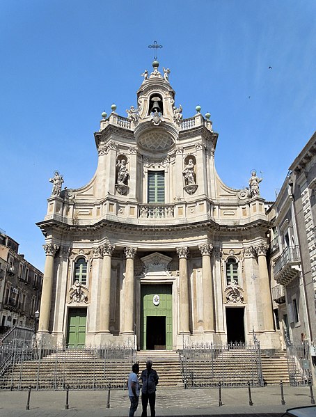 Collegiate Basilica - Sights of Catania