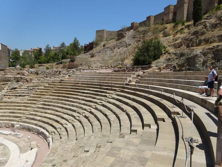 Roman theater - attractions in Malaga