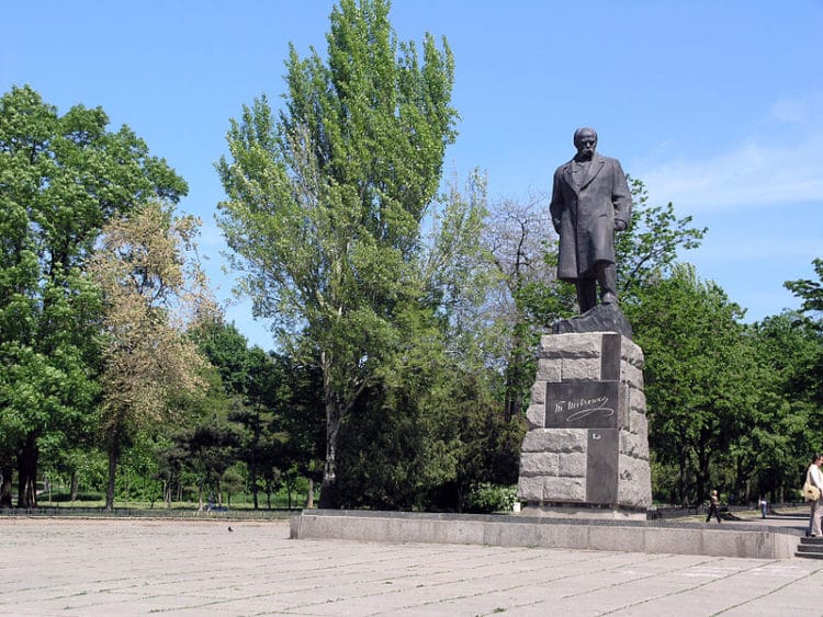 Shevchenko Park - sights of Odessa