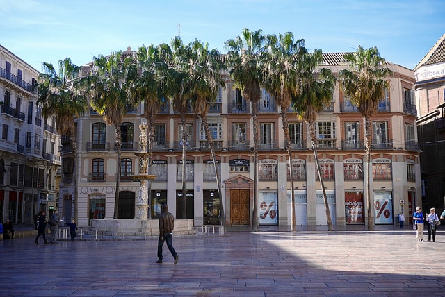 Plaza de la Constitución - Sights of Malaga