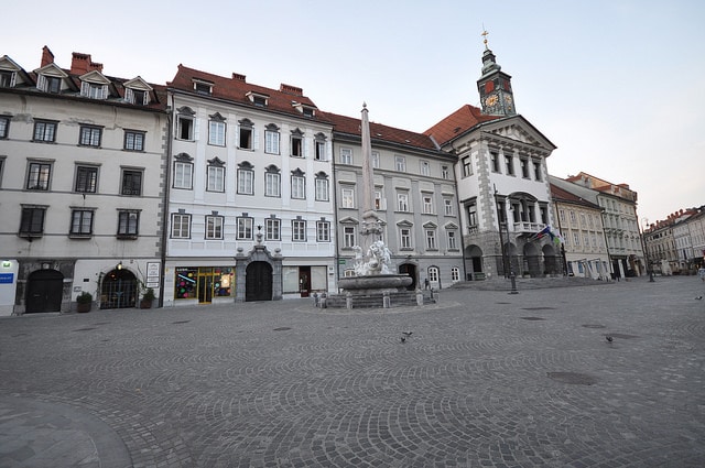 Ljubljana Town Hall - attractions in Ljubljana