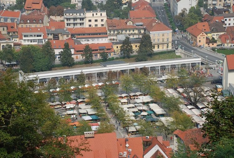 Central Market - Sights of Ljubljana
