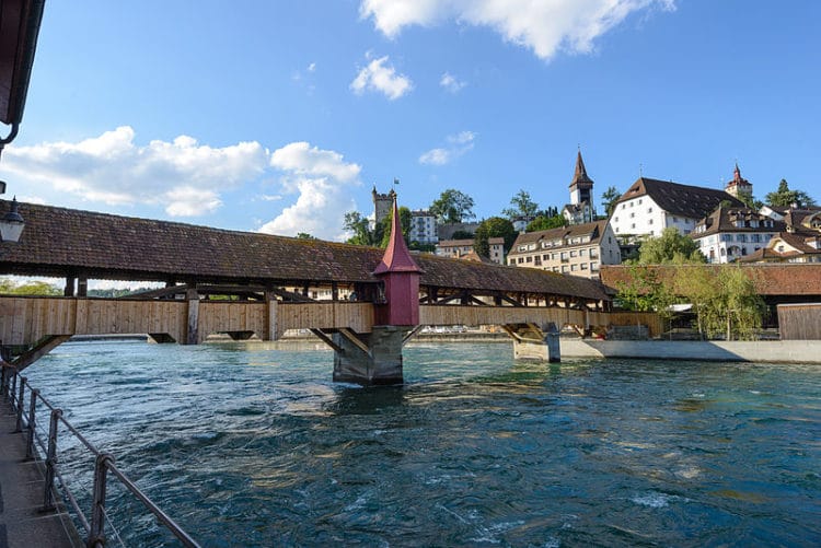 Sproerbrucke Bridge - Landmarks of Lucerne