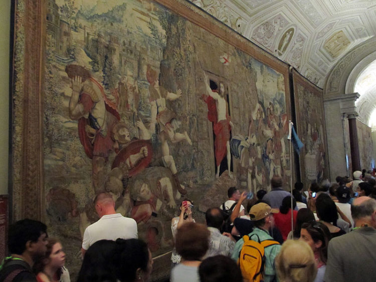Gallery Arazzi at the Vatican