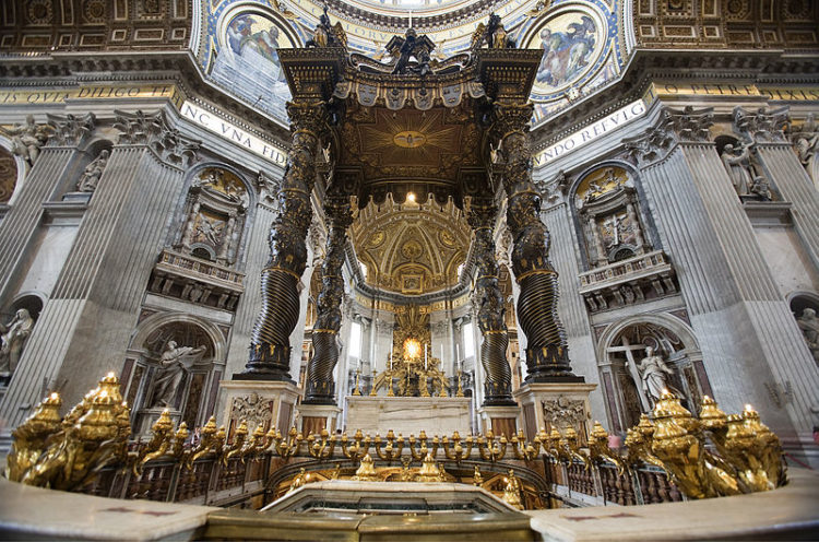 Bernini's Baldachin at the Vatican
