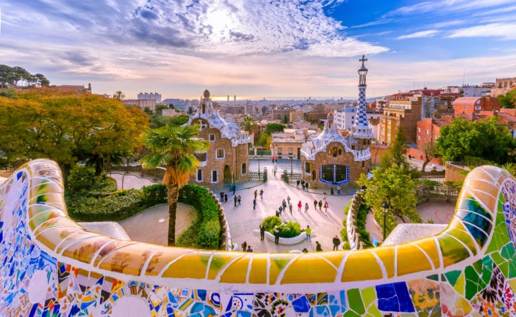 ヨーロッパの最も美しい都市-バルセロナ.スペイン