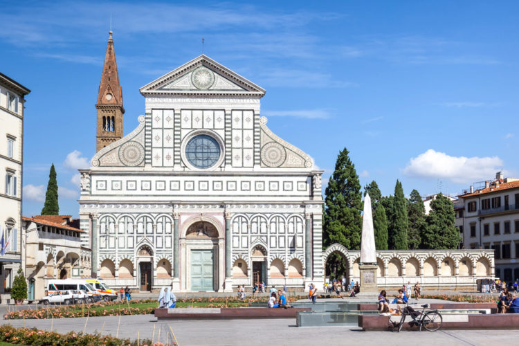 Базилика Санта-Мария-Новелла (Santa Maria Novella) во Флоренции - достопримечательности Флоренции, Италия