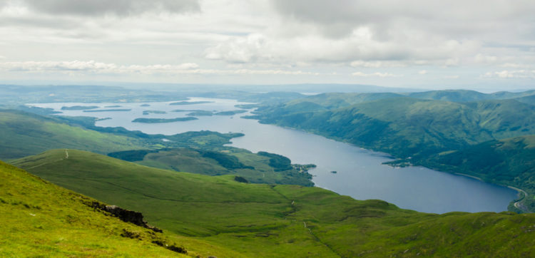 Озеро Лох-Ломонд - достопримечательности Шотландии