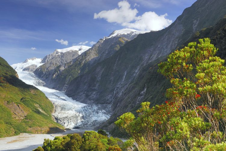 Ледник Франца-Иосифа - достопримечательности Новой Зеландии