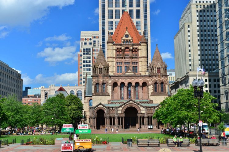 Церковь Троицы - достопримечательности Бостона