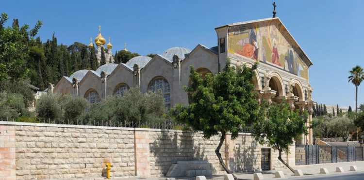 Церковь всех наций - достопримечательности Иерусалима