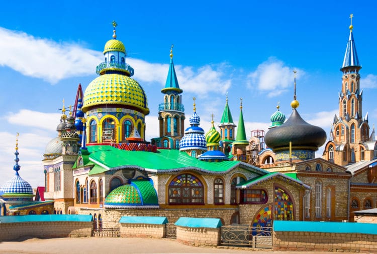 Храм всех религий - достопримечательности Казани