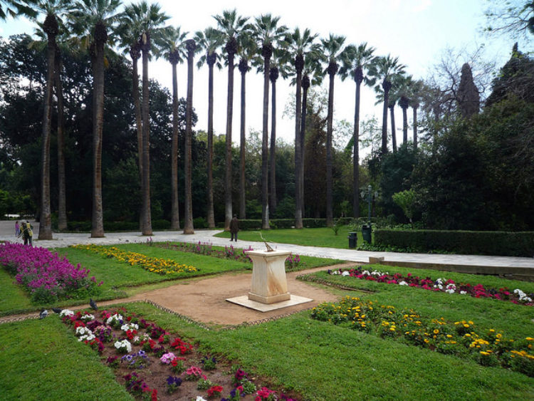 Национальный сад в Афинах - достопримечательности Афин