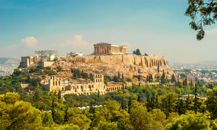 Акрополь в Афинах - достопримечательности Афин