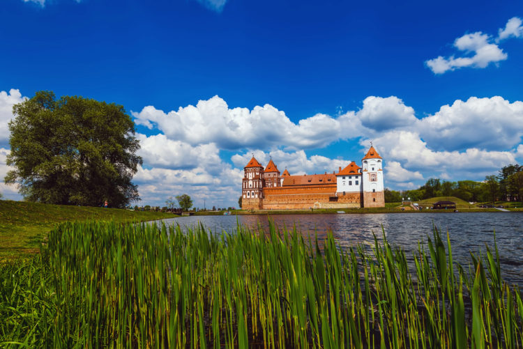 Достопримечательности Белоруссии - Мирский замок