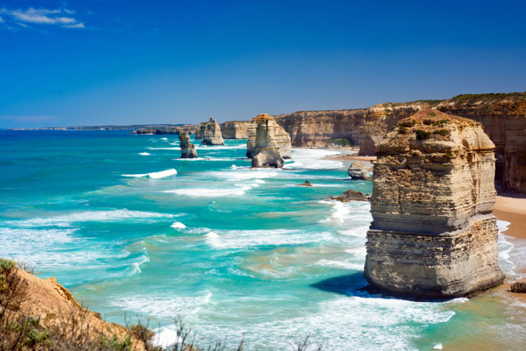 Что посмотреть в Австралии - Скалы "Двенадцать апостолов"