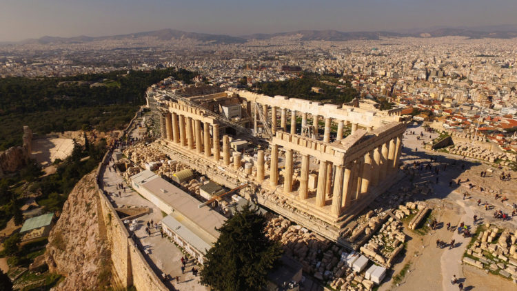Достопримечательности Греции - Афинский акрополь