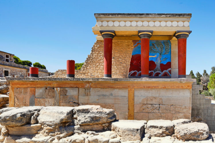 Достопримечательности Греции - Кносский дворец