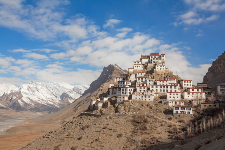 Достопримечательности Индии - Тибетский монастырь Кей Гомпа