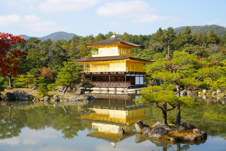 Достопримечательности Японии - Золотой павильон