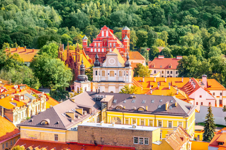 Достопримечательности Литвы - Старый город Вильнюса