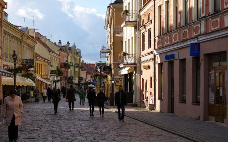 Достопримечательности Литвы - Старая часть города Каунас