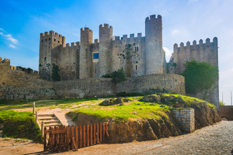 Замок Обидуш - достопримечательности Португалии