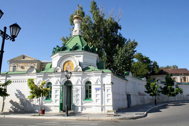 Благовещенский (Новодевичий) монастырь в Астрахани, в России