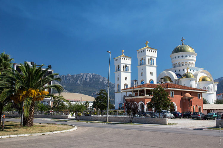 Храм Святого Иоанна Владимира в городе Бар, в Черногории