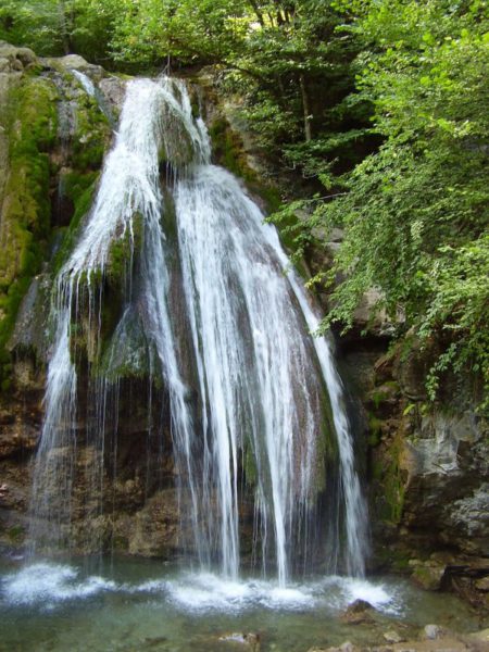 Водопад Джур-Джур - досторотмечательность Алушты