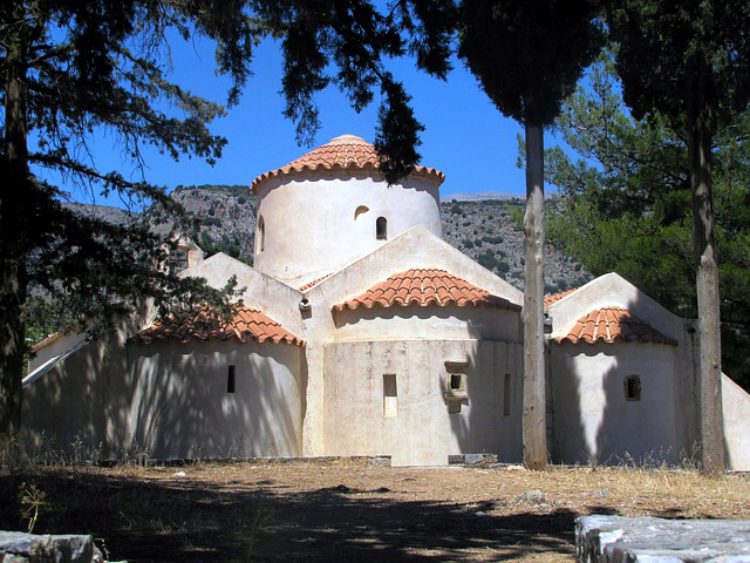 Церковь Панагии Керы, Лассити, Крит, Греция