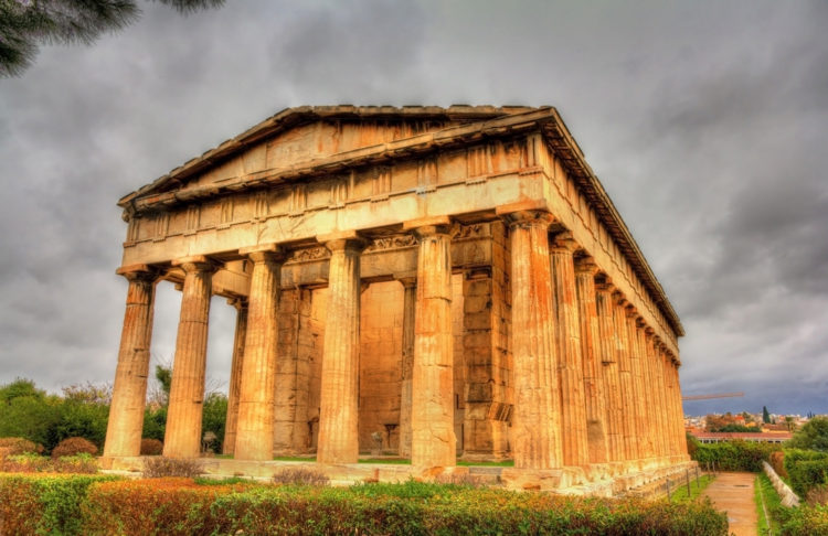 Храм Гефеста - достопримечательности Афин