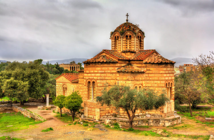 Церковь Святых Апостолов - достопримечательности Афин