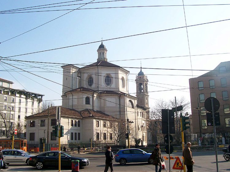 Церковь Сан-Бернардино-алле-Осса - достопримечательности Милана, Италия