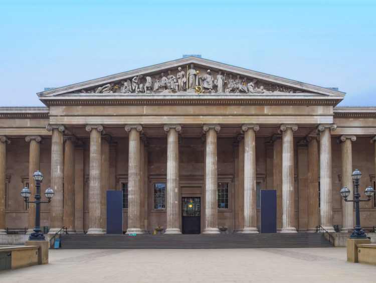 Британский музей в Лондоне - достопримечательности Лондона, Англия, Великобритания