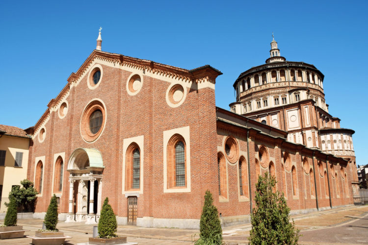 Доминиканский монастырь и церковь Санта-Мария-делле-Грацие - достопримечательности Милана, Италия