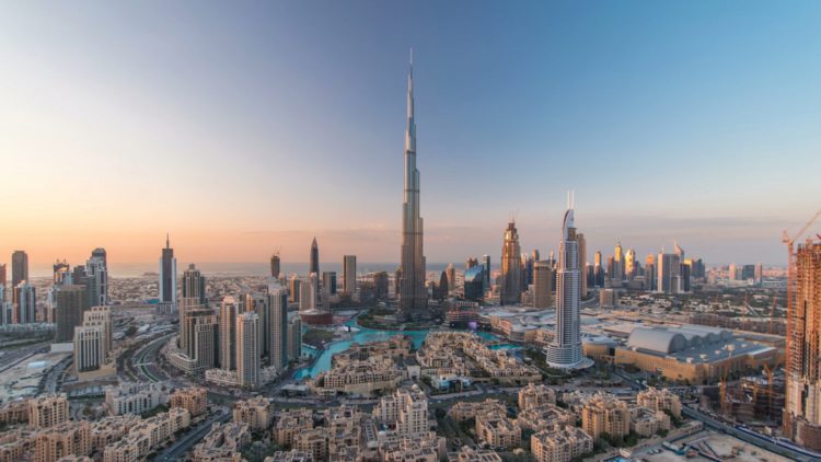 Башня Бурдж-Халифа - достопримечательности Дубая